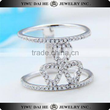 Hot sell knuckle 925 sterling silver antique ottoman rings