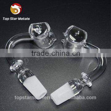 Domeless Dozer Quartz Nail Quartz Trough Domeless Nail Male 10mm14mm18mm
