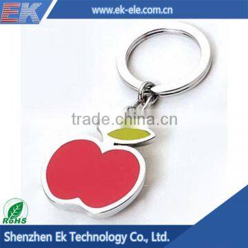 China customized fashion sublimation custom metal keychain