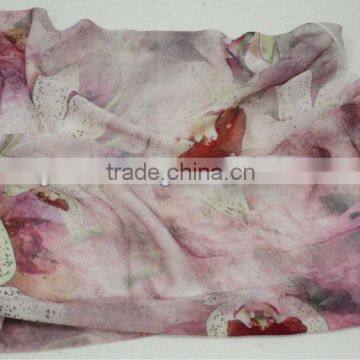 Wool Scarf 2014 New Design High Quality Women Printing Wool Scarf