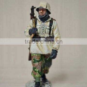 Miniature Soldier Metal Figure, Pewter Figurine