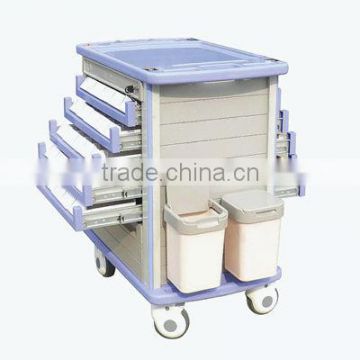 High quaility hospital medical dressing trolly cart for sale