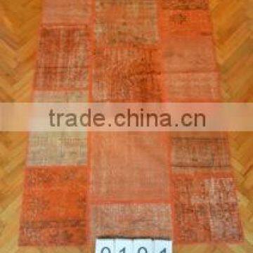 Handmade Patchwork Rug - Turkish Patchwork Carpet