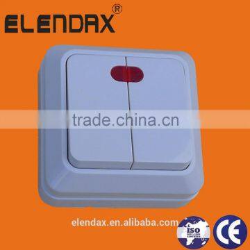 Power supply ABS European wall electrical switch (S1102)
