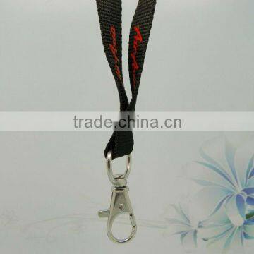 2013 fashion custom printed polyester lanyard