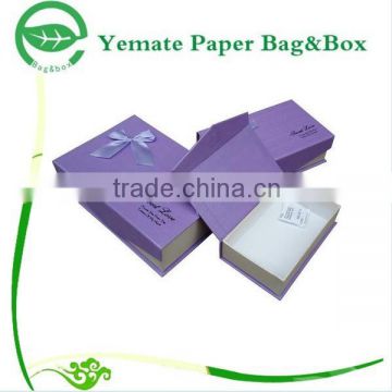 new products advertising attractive decorative handmade recycle cardboard paper scarf gift box packaging