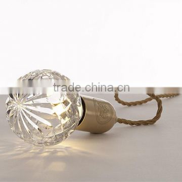 A Copper Holder Modern Pendant Hanging Lamp Bulb