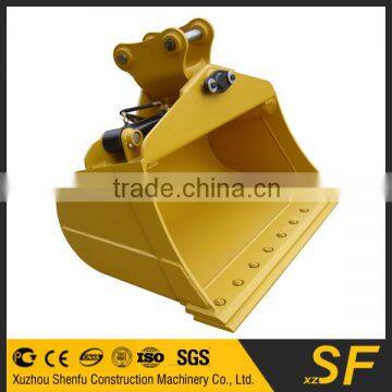 excavator tilt bucket, excavator parts tilting mud bucket for sale