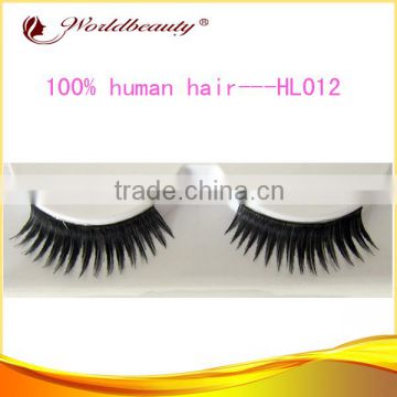 2014 new style eyelash,100% human hair eyelash,false eyelash,strip eyelash HL-012