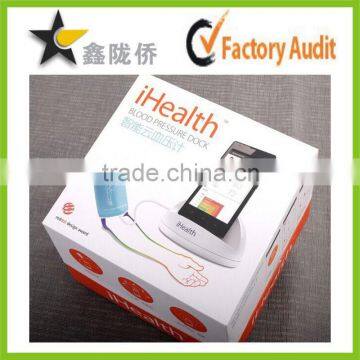 Custom E-flute corrugated cardboard shipping box for medical tool packaging