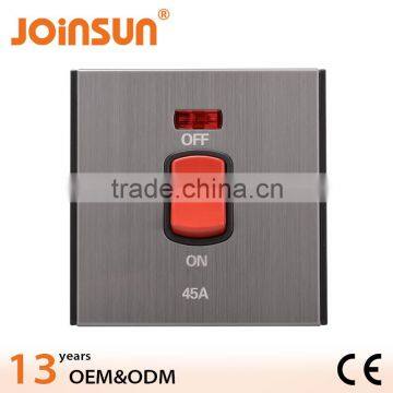 V0 fireproof PA with CE 45A air condition wall switch