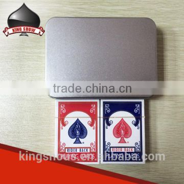 high end black poker cards for advertising promotional gift casino game wholesale