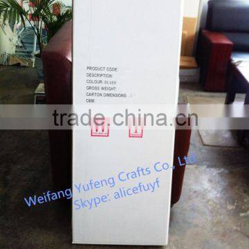 Cheap Wholesale High Quality Metal Aluminum Framed Full Length Standing Mirror 50x170cm photo-2