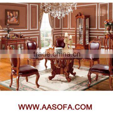 Marble Top Dining Table,royal Dining Room Furniture Sets,wood Dining Chairs photo-6