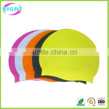 Custom Printed Waterproof Silicone Swimming Cap photo-5