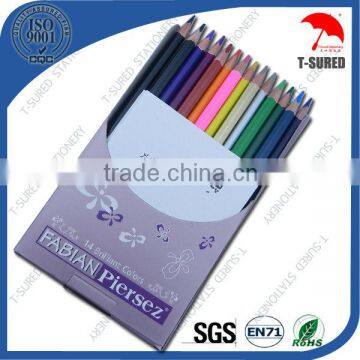 14 Pcs Kids Wooden Color Pencil Set