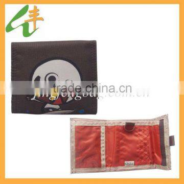 Fashion Kids Canvas Wallet With Cartoon Printing