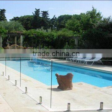 safety swimming pool glass fencing with EN12150, AS/NZS2208:1996, BS62061981