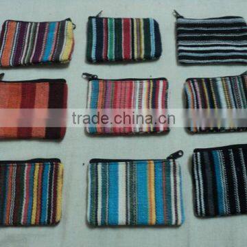 cotton coins purses wholesale thick cotton