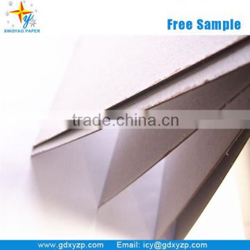 400-3000gsm Laminated Grey Paperboard for Book Cover and Packaging Box