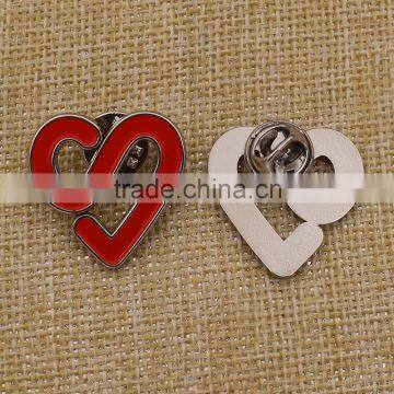 Custom soft enamel metal diy lapel pin with butterfly cluch                        
                                                Quality Choice