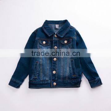 Children Outwear Jeans Jacket boy Blue Denim Coat Kids Coats Fashion Long Sleeve Tops Jackets