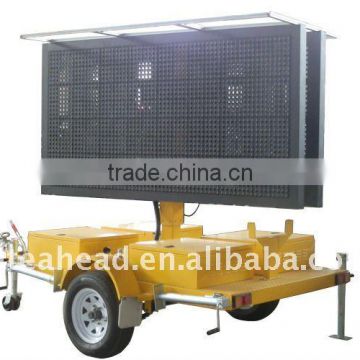 Portable outdoor P37.5 LED Sign Screen Trailer