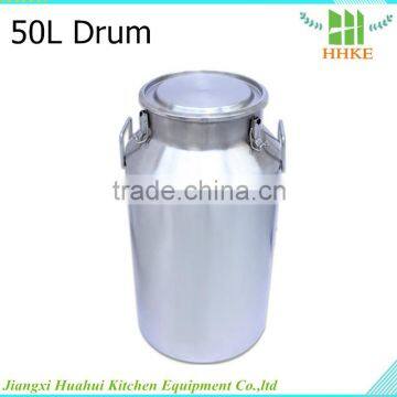 SUS 304 stainless steel food container for storing milk wine barrel