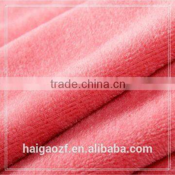 Polyester Spandex 150D/144F Velvet Textile