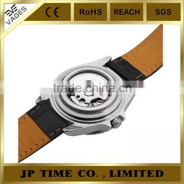 Automatic Mechanical Movement Rotating Bezel Featurely Watch Steel Wrist Watch photo-4