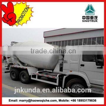 sinotruk 10 wheel 6x4 concrete mixer truck