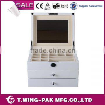 Jewelry Boxes Packaging Portable Jewelry Display Cases Custom Logo Printed Jewelry Boxes photo-3