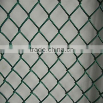 high quality PVC coated low carbon steel wire chain link mesh