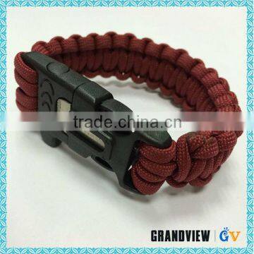 Sell well new type survival paracord bracelets for outdoor hiking and camping