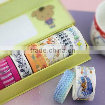 Xg-10019 Hot New Products for 2015 Korea Washy Paper Tape Printing Washy Paper Tape Custom Cute Washy Paper Tape photo-5