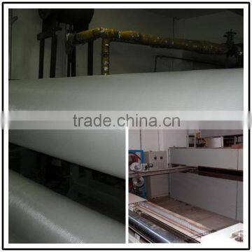 Plastic climbing net production line