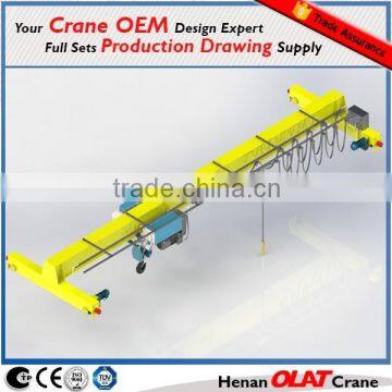 Single beam EOT crane design calculation