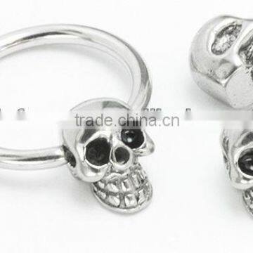 6mm Skull Head for Captive Bead Rings