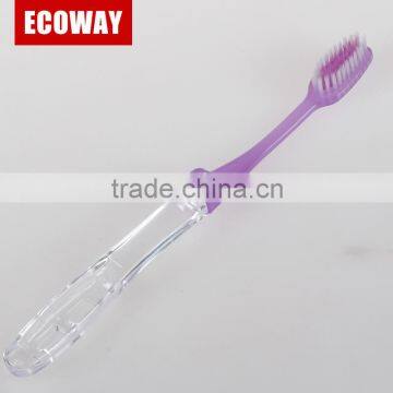 disposable foldable toothbrush mini hotel travel toothbrush for adults