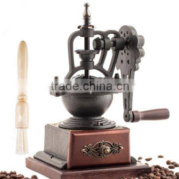 wooden coffee grinder, grinder for coffee, hand coffee grinder,antique coffee grinder only USD8.9