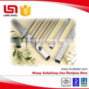 good quality TP304 TP321 stainless steel square tube