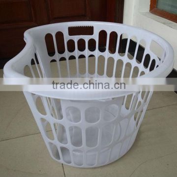 plastic laundry basket