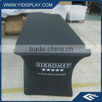 Custom Dye Sublimation 6" Polyester Printed Table Cloth Fabric photo-2