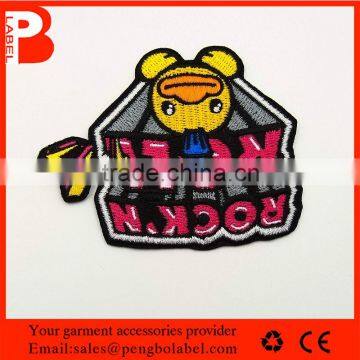 Customized Embroidery Weaving Brand Name Garment Clothing Woven Label