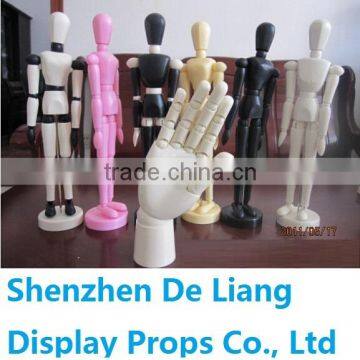 Pink color mini doll Supply 10 "wooden puppet joints Wooden crafts processing customized manufacturers selling wholesale