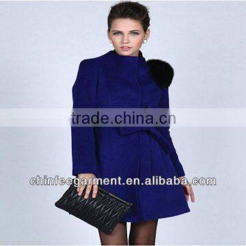 High Quality Women Winter Woolen Jackets Coats