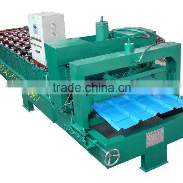 glazed roofing roll forming machine for make sheet aluminium