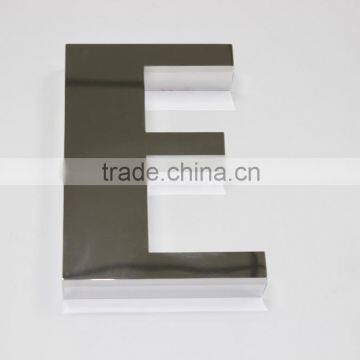 High quality customized very good polished 304 stainless steel letter