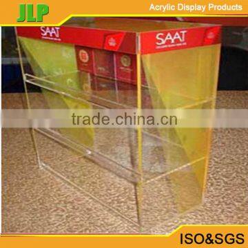 JLP clear acrylic cigarette display ,cigarette display case