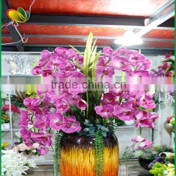 2015 China cheap & hot wholesale factory direct artificial purple orchid flower